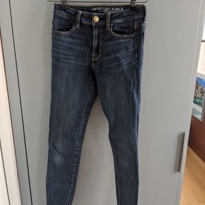 American Eagle Dark Wash Skinny Jeans